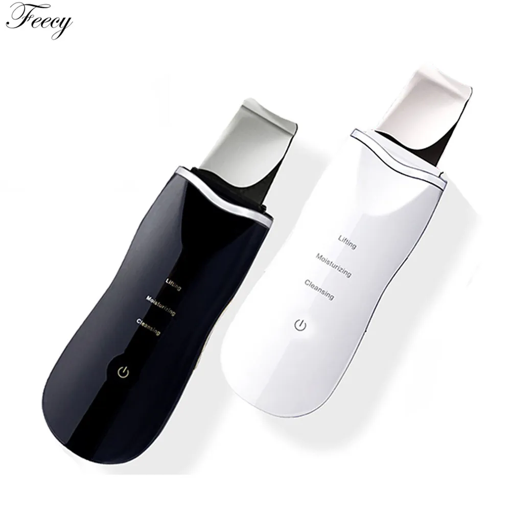 Ультразвуковая очистка лица кожи очищение пилинг удаление черных точек глубокое