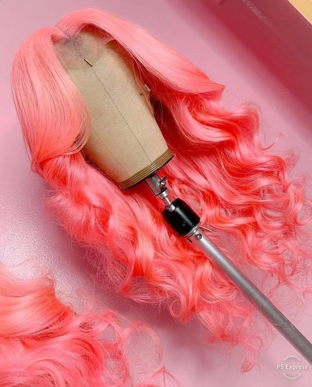 Парики из человеческих волос розового серого синего зеленого фиолетового