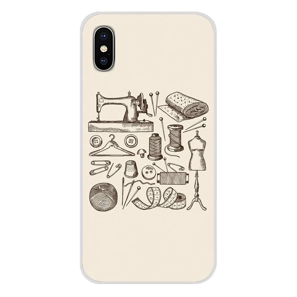 Прозрачная мягкая сумка чехол швейная машина шаблон для huawei G7 G8 P7 P8 P9 P10 P20 P30 Lite Mini Pro P Smart Plus - Цвет: images 11