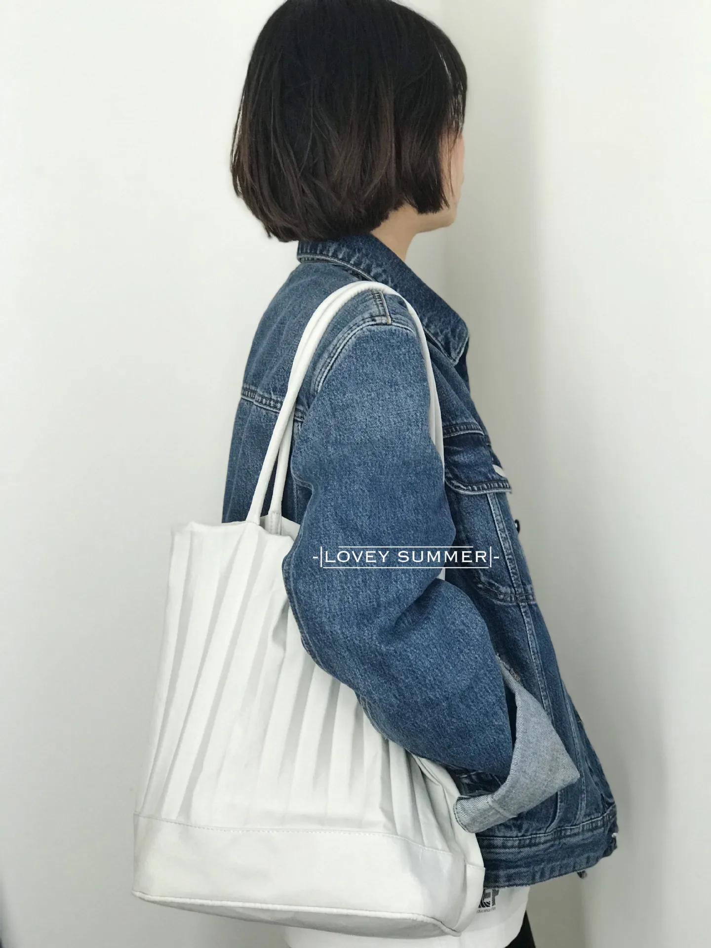 

Languid wind Thai designer pleated Handbag Shoulder Bag bucket bag