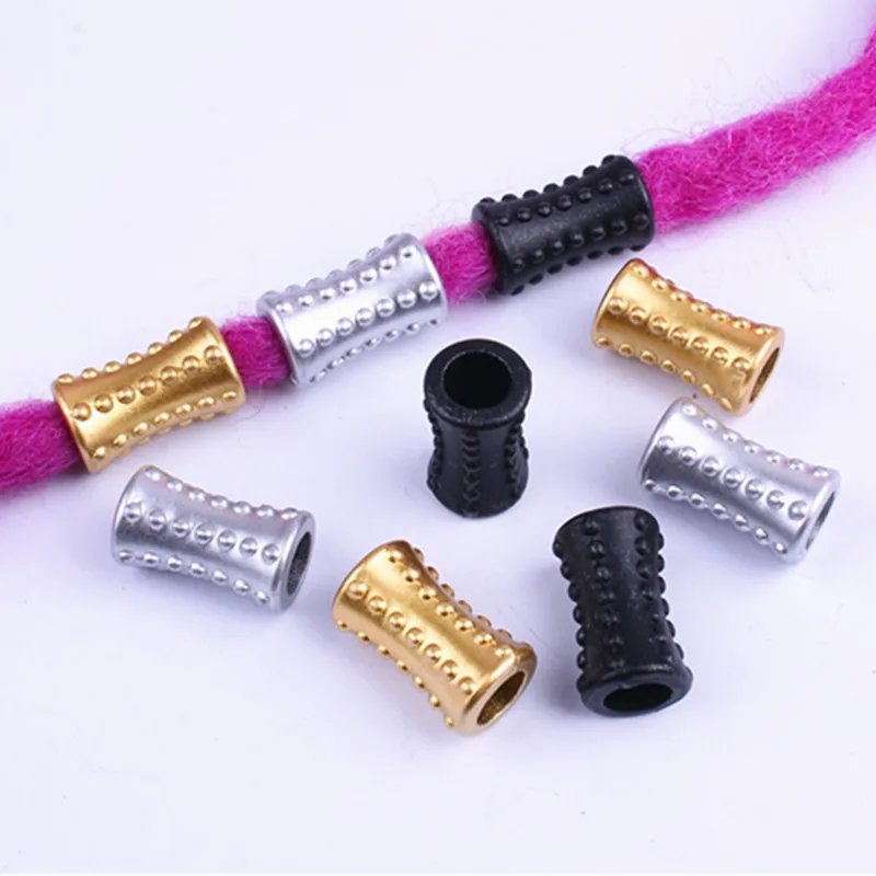 20 шт смолы африканские волосы ювелирные изделия для косичек Длинные трубки парик