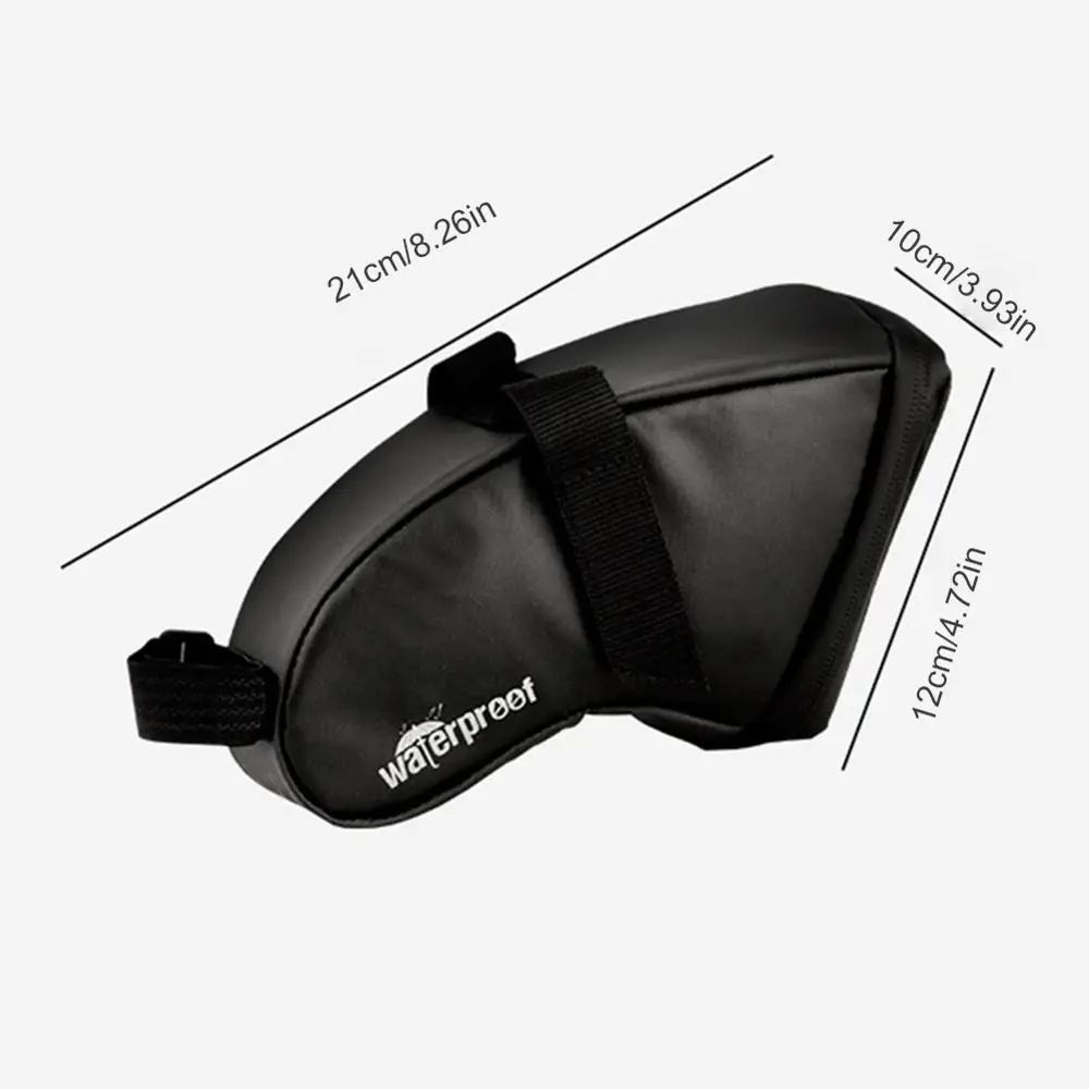 

Bicycle Saddle Bag Quick-Release Under Seat Bike Zip Pouch with Reflective Strips Bicycle Bag Bike Accessories