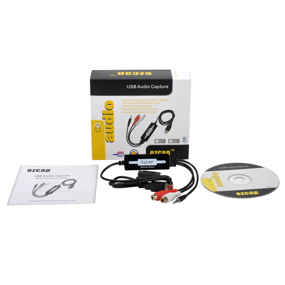 Преобразователь аудиомагнитофона конвертирует аналоговый аудиосигнал в