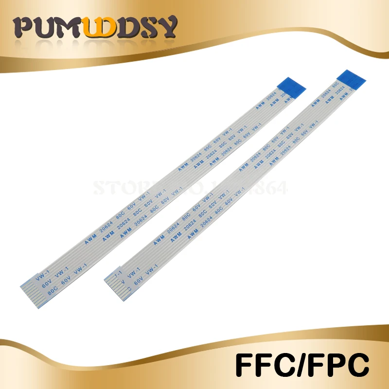 10 шт. FFC/FPC лента гибкий плоский кабель шаг 0 5 мм 100 A Type 4P 6P 8P 10P 12P 14P 16P 20P 22P 26P 30P 40P 50P FFC