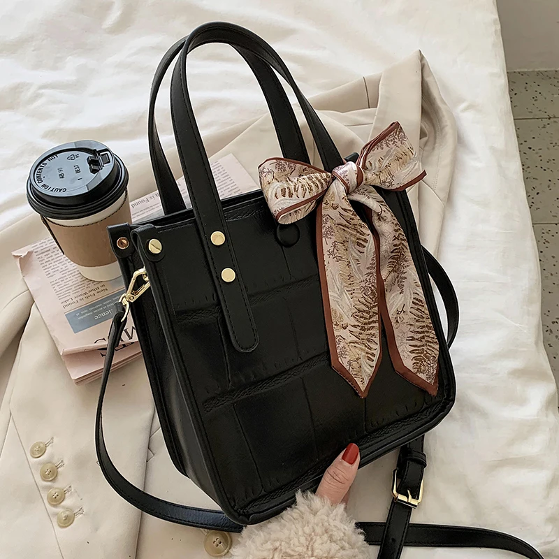 

2021 New Woman Handbag Large Capacity Shopping Bag Fashion High Quality Shoulder Bag Female PU Tote Bag Luxury Designer Handbags