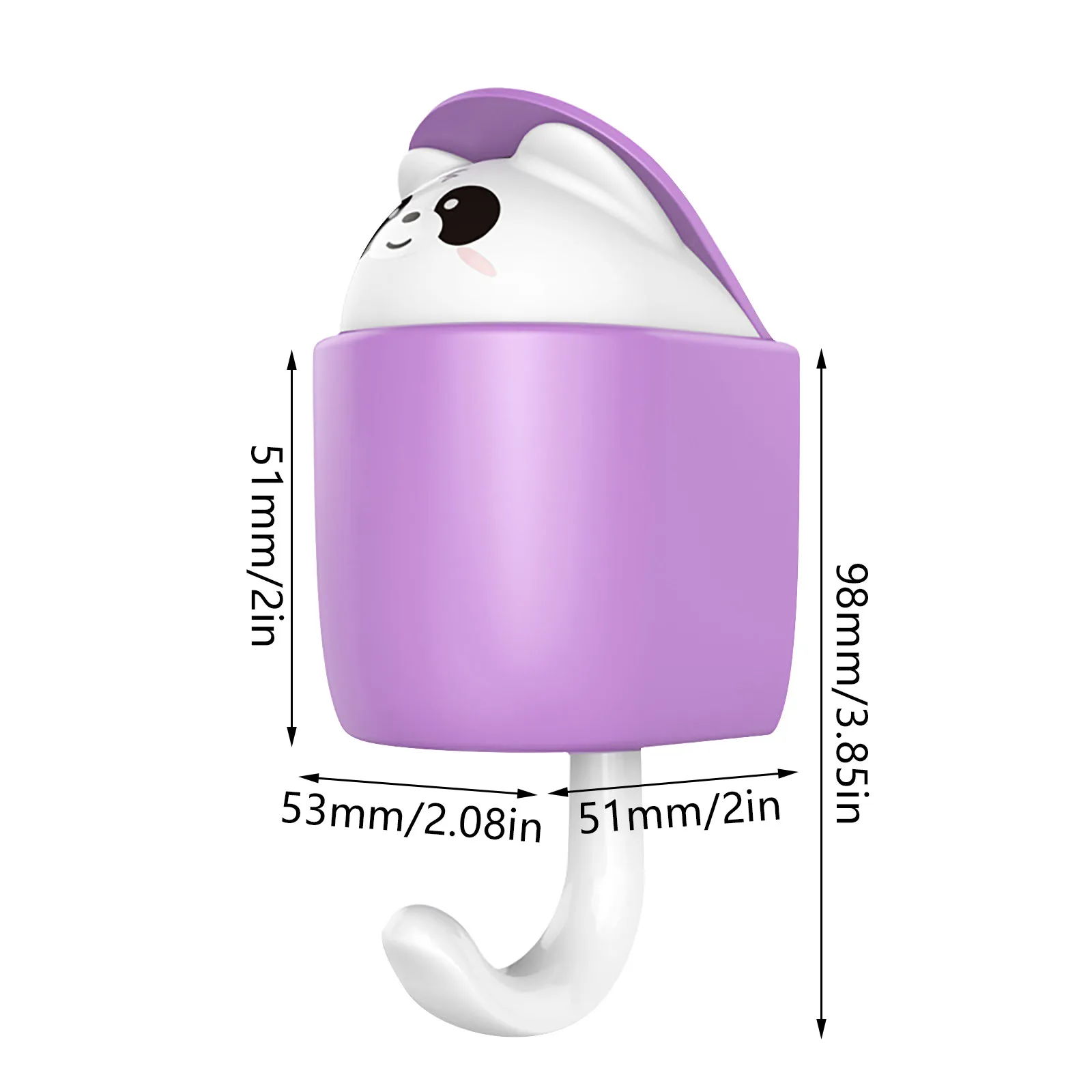 

Decoracin Creative Multi-functional Hook Household Strong Adhesive Wall Hanging Load Rack Cup Sucker For Kitchen Bathroom