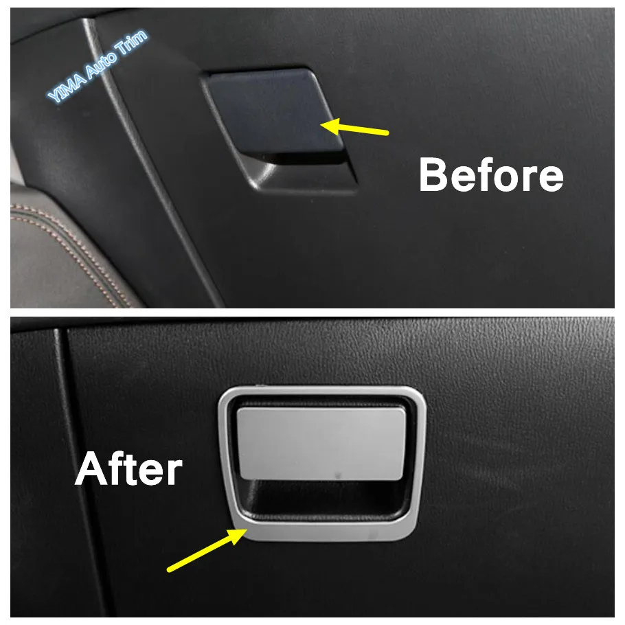 Отделка для ручек и перчаток Lapetus Auto Styling Copilot 2 шт. подходит Mazda CX-5 CX5 2017-2020