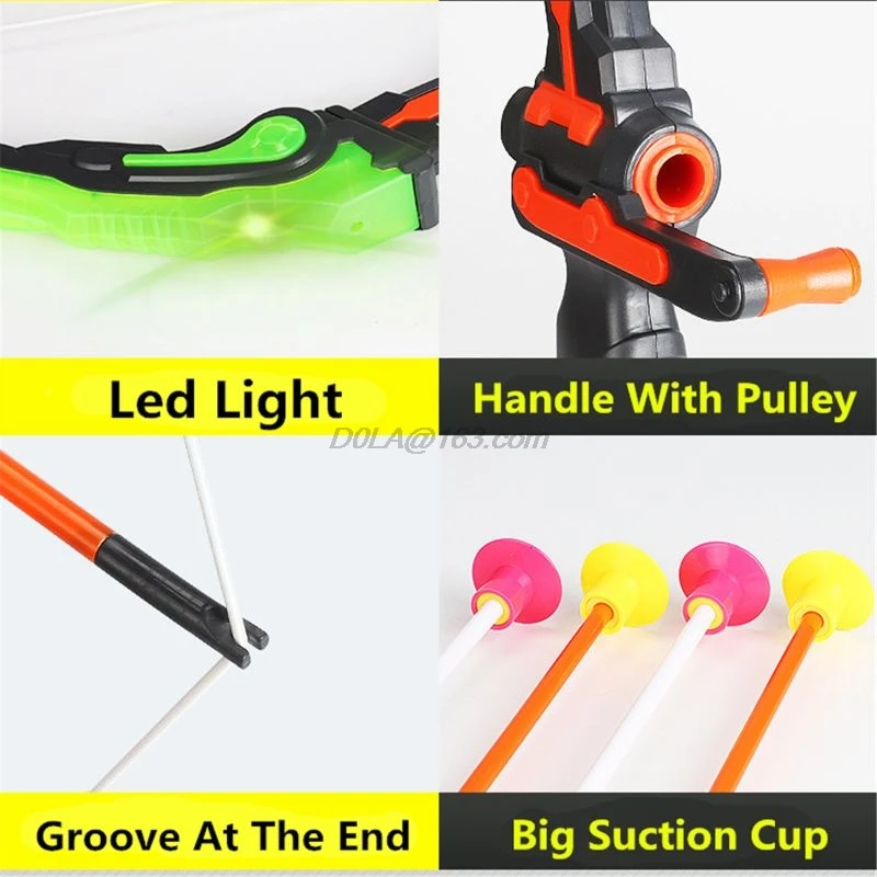 Набор игрушек для мальчиков и девочек с 3 стрелами на присоске | Игрушки хобби