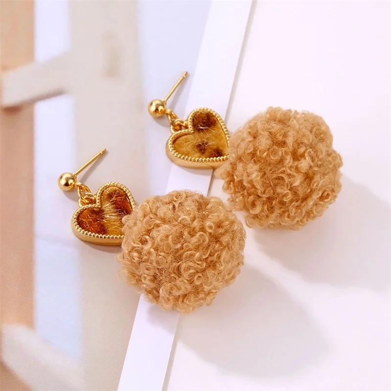 Новые винтажные бархатные леопардовые серьги IFMIA для женщин богемные с животным