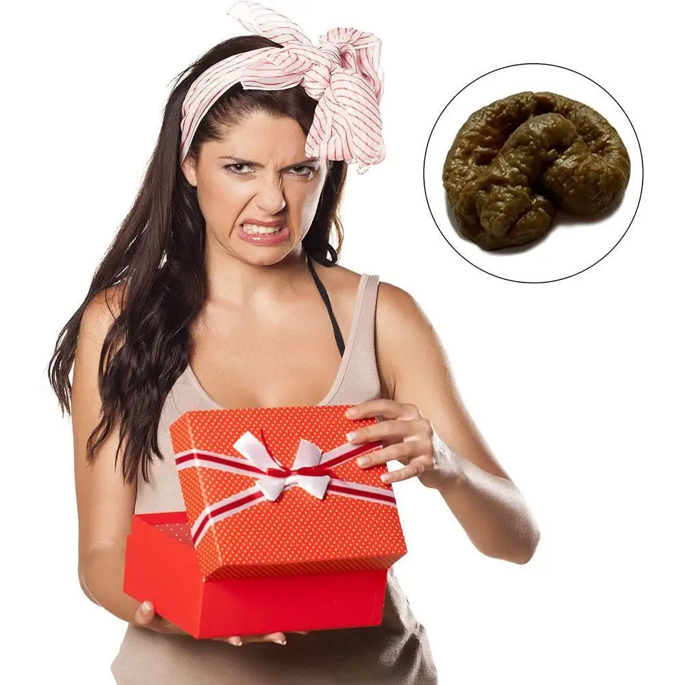 

Simulation Poop Spoof Trick Toys Halloween Tricky Toys P1E5