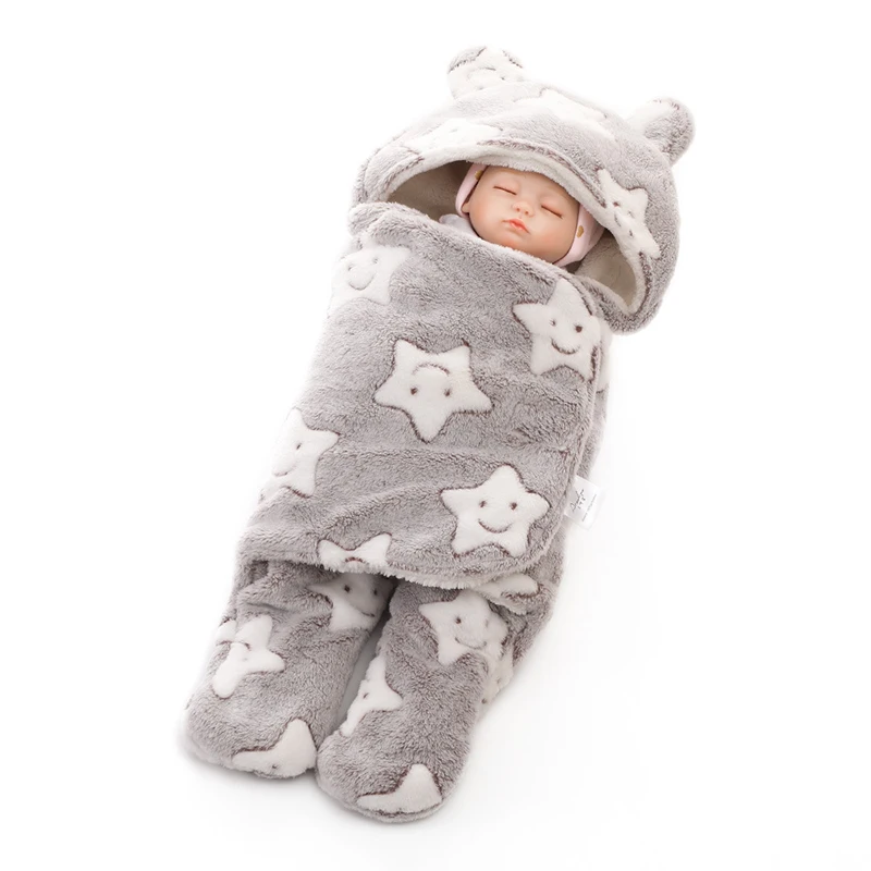 Детские одеяла Одежда для новорожденных утолщение серии спальный мешок ролик