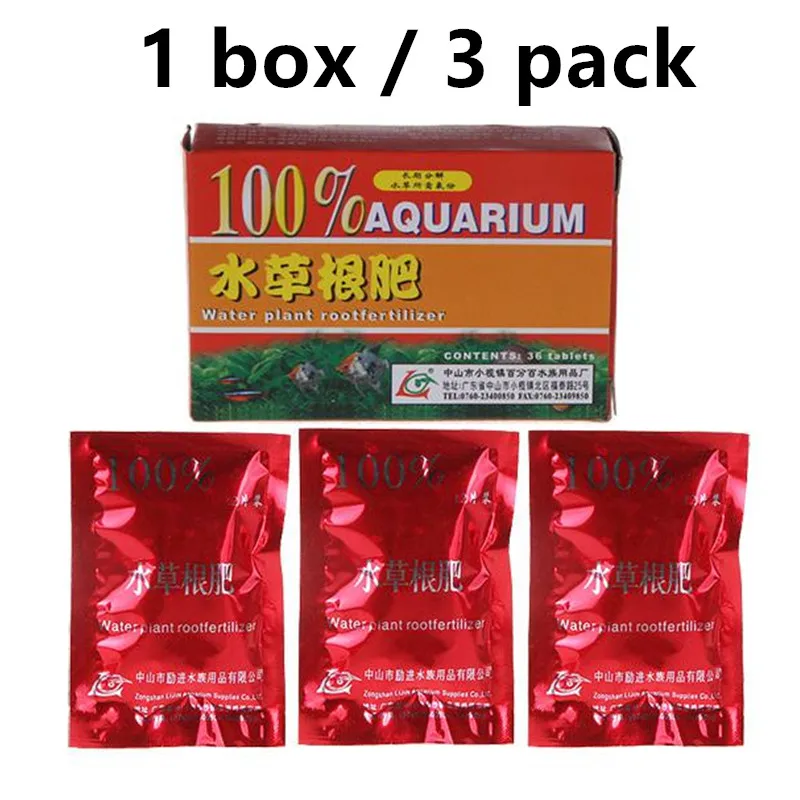 12 / 36 Планшеты аквариум корня завода удобрение воды в аквариуме оптом сорняков