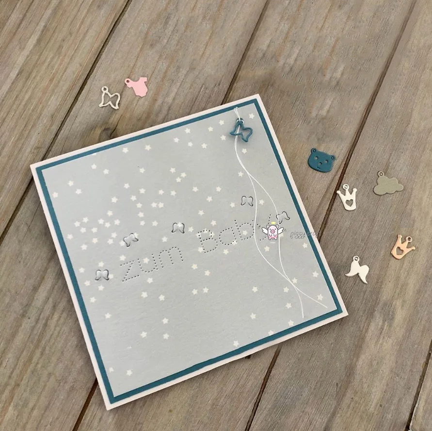 Металлические Вырубные штампы вырезанные формы корона облако медведь