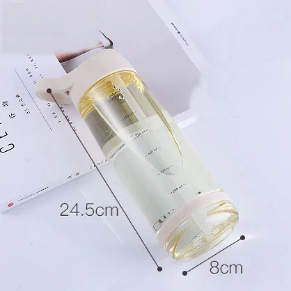 YELLOW 550/850/1000 мл BPA бесплатно Тритан Спортивная бутылка для воды Симпатичные бутылка для воды с трубочкой - Цвет: YELLOW