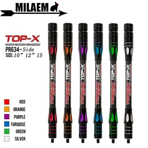 Стабилизатор уровня углерода для стрельбы из лука, 1 шт., балансирующая штанга, боковая штанга 101215 дюймов, Рекурсивный лук, принадлежности для охоты, стрельбы и стрел