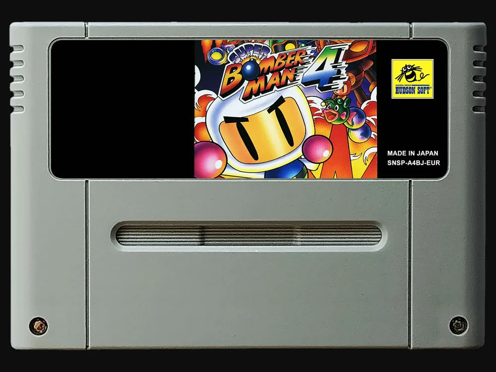 16 битные игры ** Super Bomberman 4 ( PAL Европейская версия!)|bomberman| |