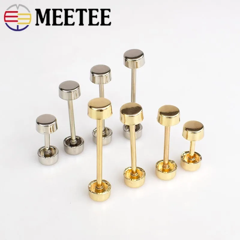 MEETEE 15/20/28/33/40 мм DIY сумка Пряжка на колесиках для ремонта сумок швейная