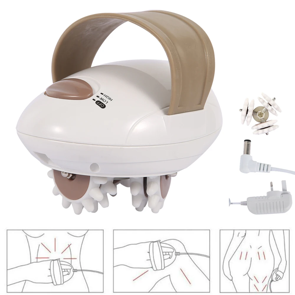 

3D Electric Drum Body Slimming Massager Roller Anti-Cellulite Massage Device Fat Burner Machine Loss Weight Tool Relieve Muscle