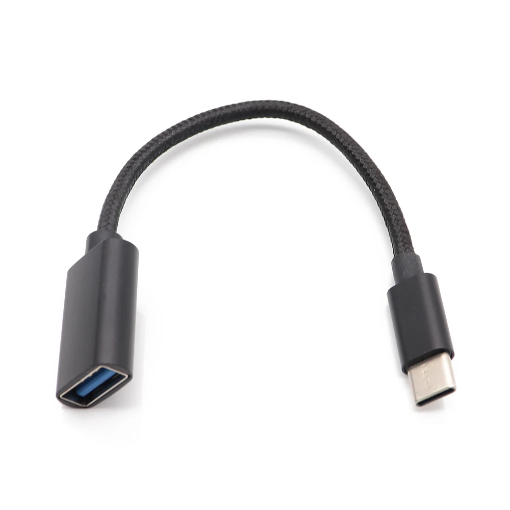 TingDong USB Type C к 3 0 кабель Поддержка OTG зарядки синхронизации данных A Адаптеры 15 см