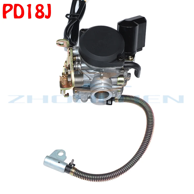Подходит для GY6 50CC 139QMB 139QMA Quads Motercross Скутер мопед ATV картинг 18 мм PD18J Carb