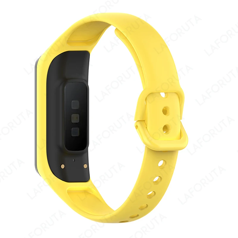 Laforuta силиконовый ремешок для Galaxy Fit-e ремешок резиновый спортивный браслет для samsung R375 петля женский мужской фитнес-браслет