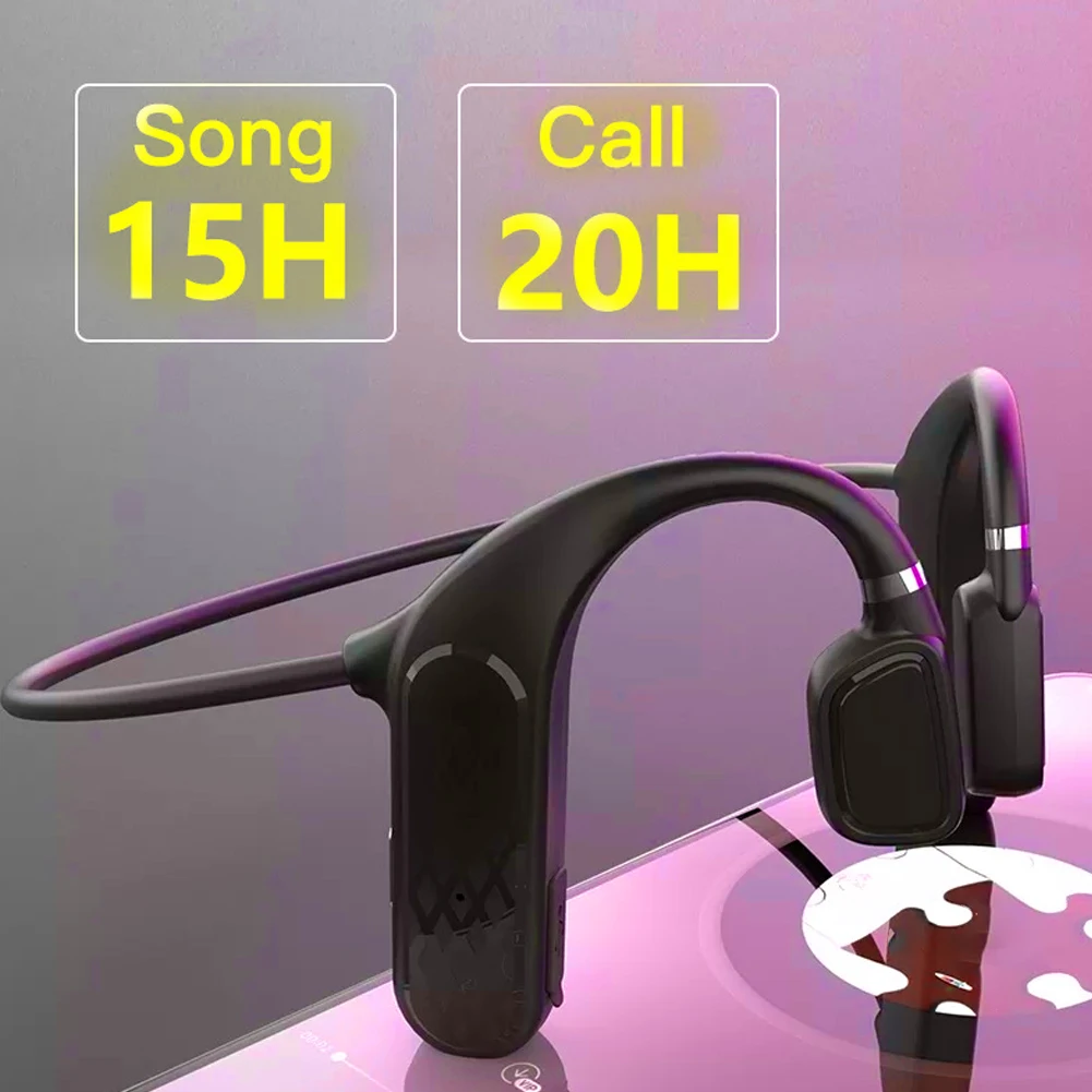 

Беспроводные наушники MD04 TWS Bluetooth 5,0 костной проводимости, не вкладыши, спортивные наушники, элегантный дизайн с микрофоном для бега