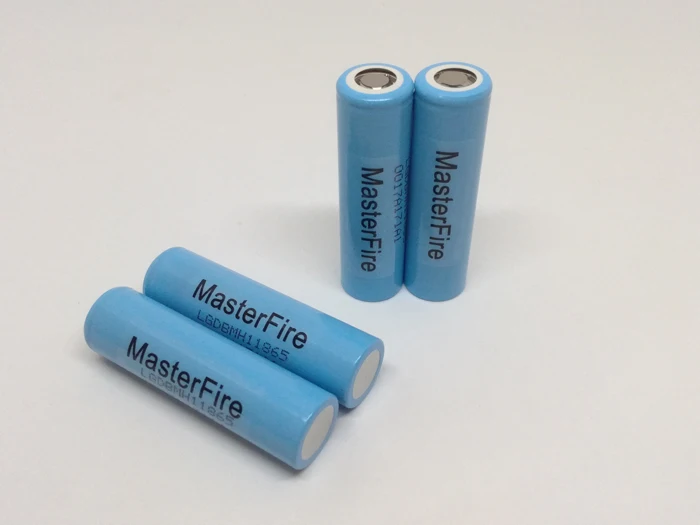 

MasterFire 4pcs/lot Original INR18650MH1 18650 3200mah MH1 3.7V 10A High Drain Rechargeable Battery Lithium Batteries Cell