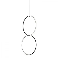 modern luminaire suspendu glass restaurant living room hanglamp