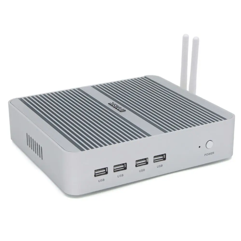 HYSTOU FMP03B мини ПК i5 8250U 8-го поколения 8 ГБ+ 256 ГБ двухъядерный Win10 DDR4 Intel HD Graphics 620 3,5 ГГц безвентиляторный Настольный ПК