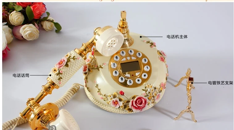 Винтажный Настольный телефон с SIM картой|telephone phone|antique telephonevintage telephone |