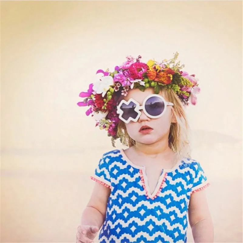 OLOEY новые круглые детские солнцезащитные очки для мальчиков и девочек XO UV400