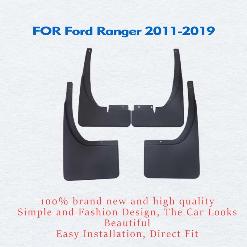4 шт. передние и задние брызговики для Ford Ranger 2011-2019 | Автомобили мотоциклы
