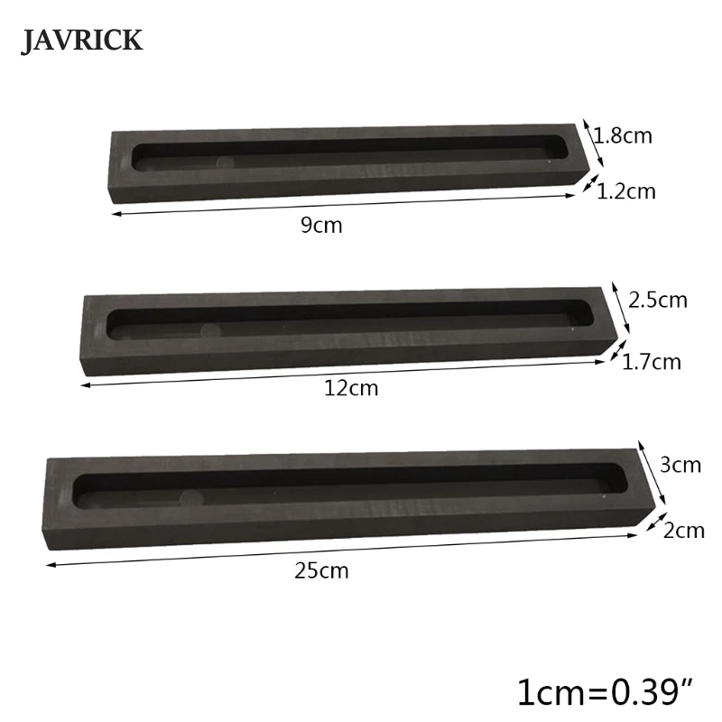 

Graphite Casting Ingot Long Bar Mold for Metal Casting Melting Refining Strips Mould Tool