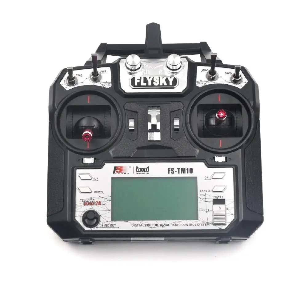 LeadingStar Flysky FS-TM10 2.4G 10CH AFHDS RC Transmitter Black with FS IA10B /IA6B Receiver | Игрушки и хобби