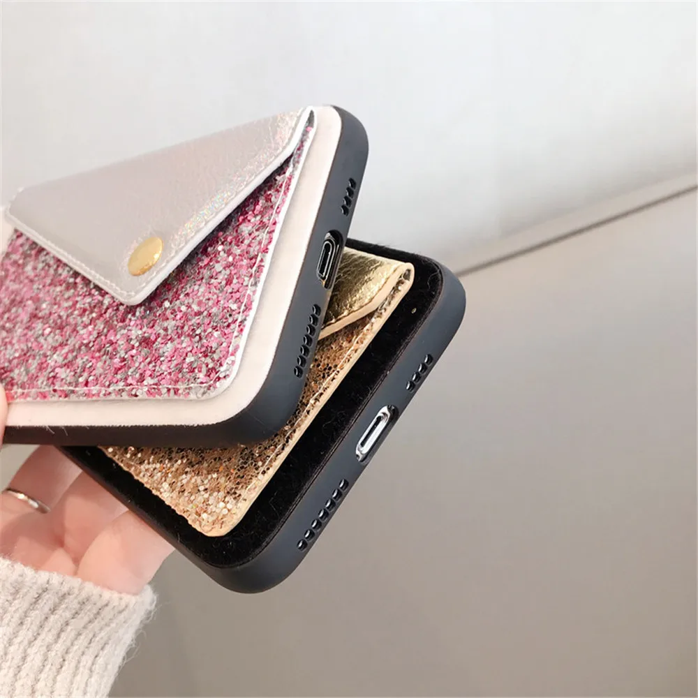 Роскошный чехол из ТПУ с норковым ворсом для iPhone11Pro Max X XS мягкий чехол-Кошелек