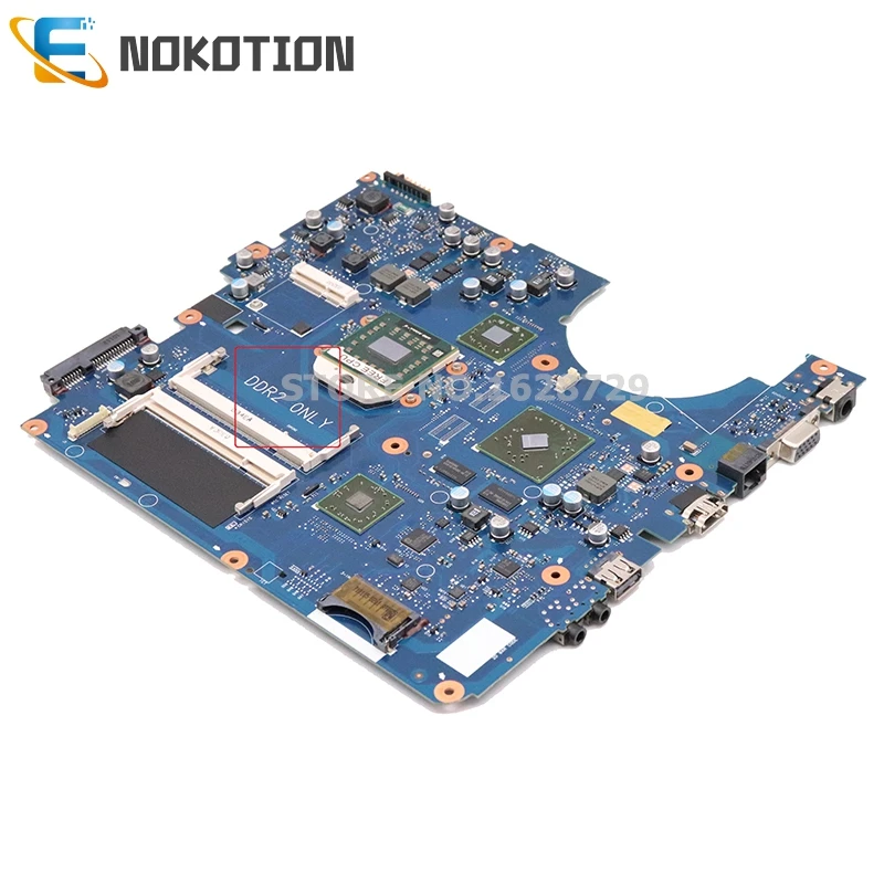 NOKOTION BREMEN-D для samsung NP-R523 R523 NP-R525 R525 Материнская плата ноутбука BA92-06014B BA92-06014A разъем s1 DDR2 процессор