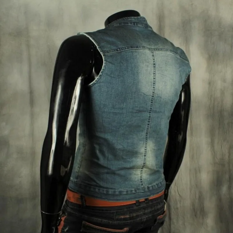 Высококачественные весенне летние новые брендовые Модные мужские жилеты на