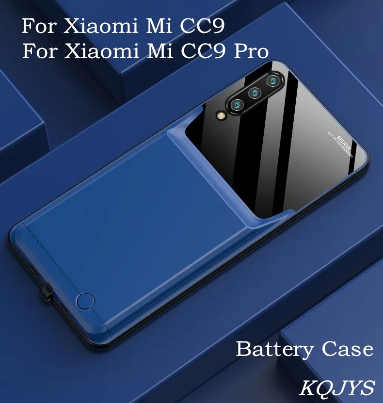 Внешний аккумулятор KQJYS чехол для зарядки Xiaomi Mi CC9 портативный аккумуляторов Pro