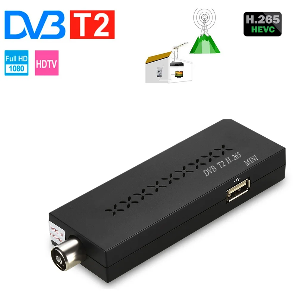 

Full HD 1080p DVB-T2 автомобильный тюнер цифровой эфирный декод Usb Wifi Tv Stick спутниковый приемник