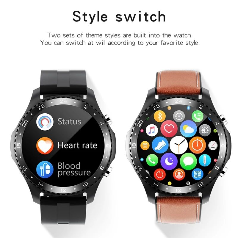 

Ck30 Smart Watch with Bluetooth Call Heart Rate Monitoring Round Screen Full Contact Gps Sports Smart Watch