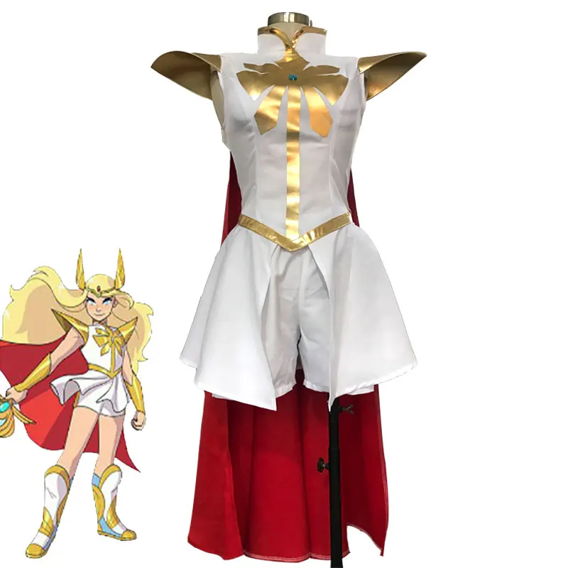 

Full Sets She-Ra Costume Princess of Power She Ra Catra Cosplay Costume Cloak Adult Halloween Carnival Outfit Role Play Uniform