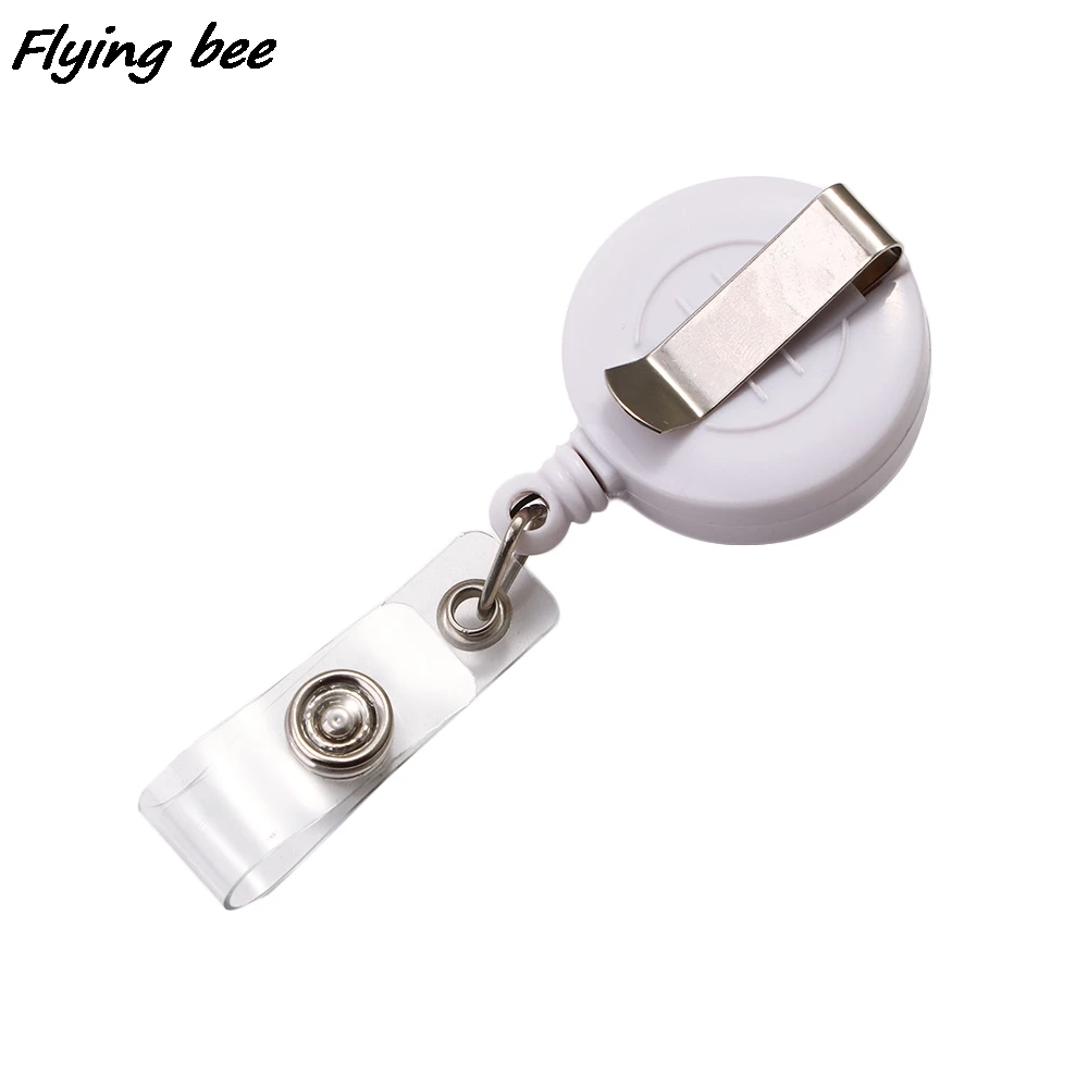 

X2079 1pcs New Yin And Yang Tai Chi Badge Reel Clip Student Friend Exquisite IC Card Badge Holder Gift Clothing Accessories