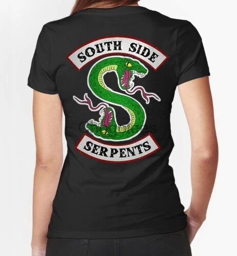 Футболка Riverdale South Side Serpents для мужчин и женщин все размеры |