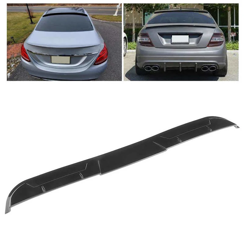 

Glossy Black Rear Window Roof Spoiler Fit for Mercedes Benz W205 C300 C63 2015 2019 2020 Car Accessory