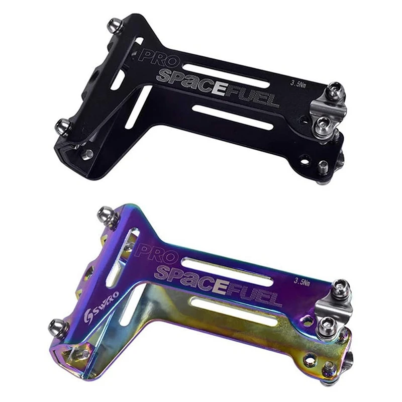 

SWTXO Bicycle Saddle Water Bottles Cage Holder Cycling MTB Road Mountain Bike Bottle Saddle Double Bottle Cage Bracket