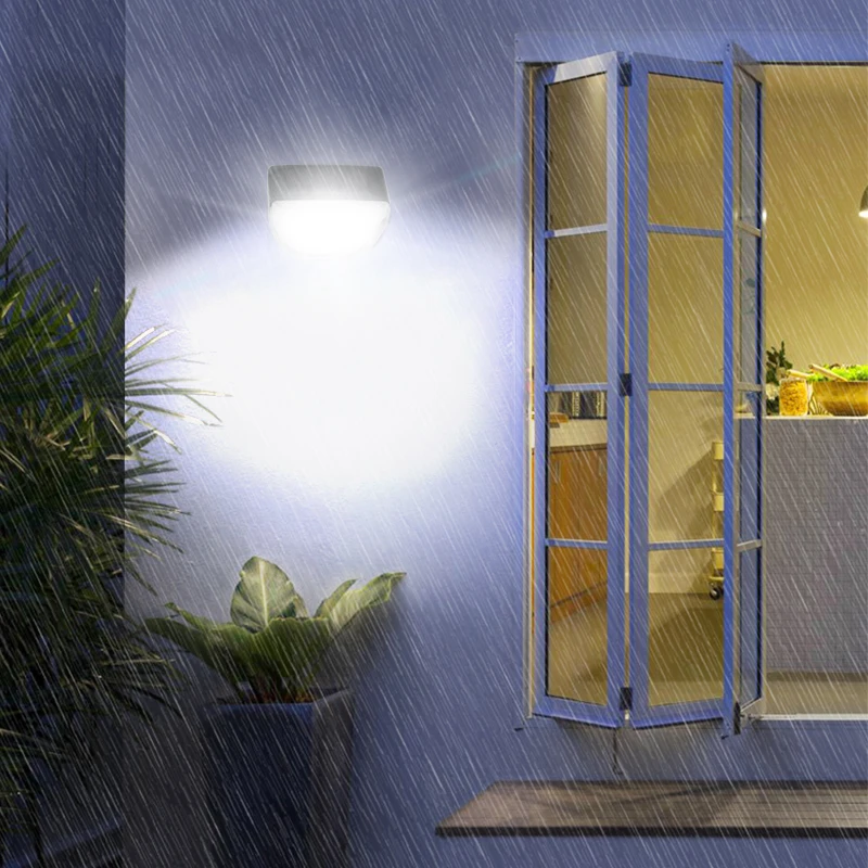 Суперъяркая Индукционная лампа на солнечной батарее 200 светодиодный датчик