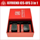Новейший оригинальный UFS разъем адаптера ICFriend ICs-UFS 3 в 1, поддержка UFS BGA254, BGA153, BGA9, с работой легкий JTAG PLUS