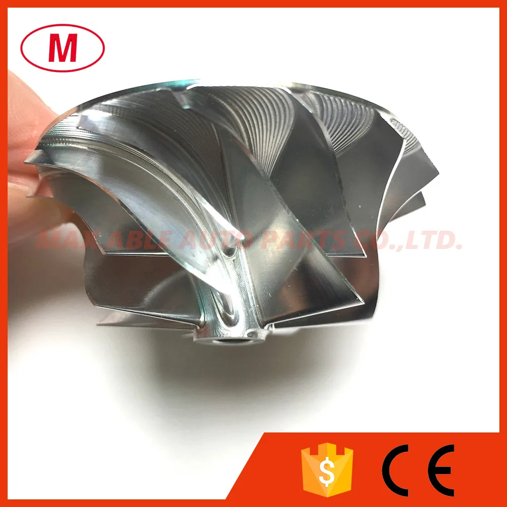 GT15-25 784363-0002B/735475-0002 38 58/52 00 мм 7 + лезвий высокопроизводительный турбо-алюминий