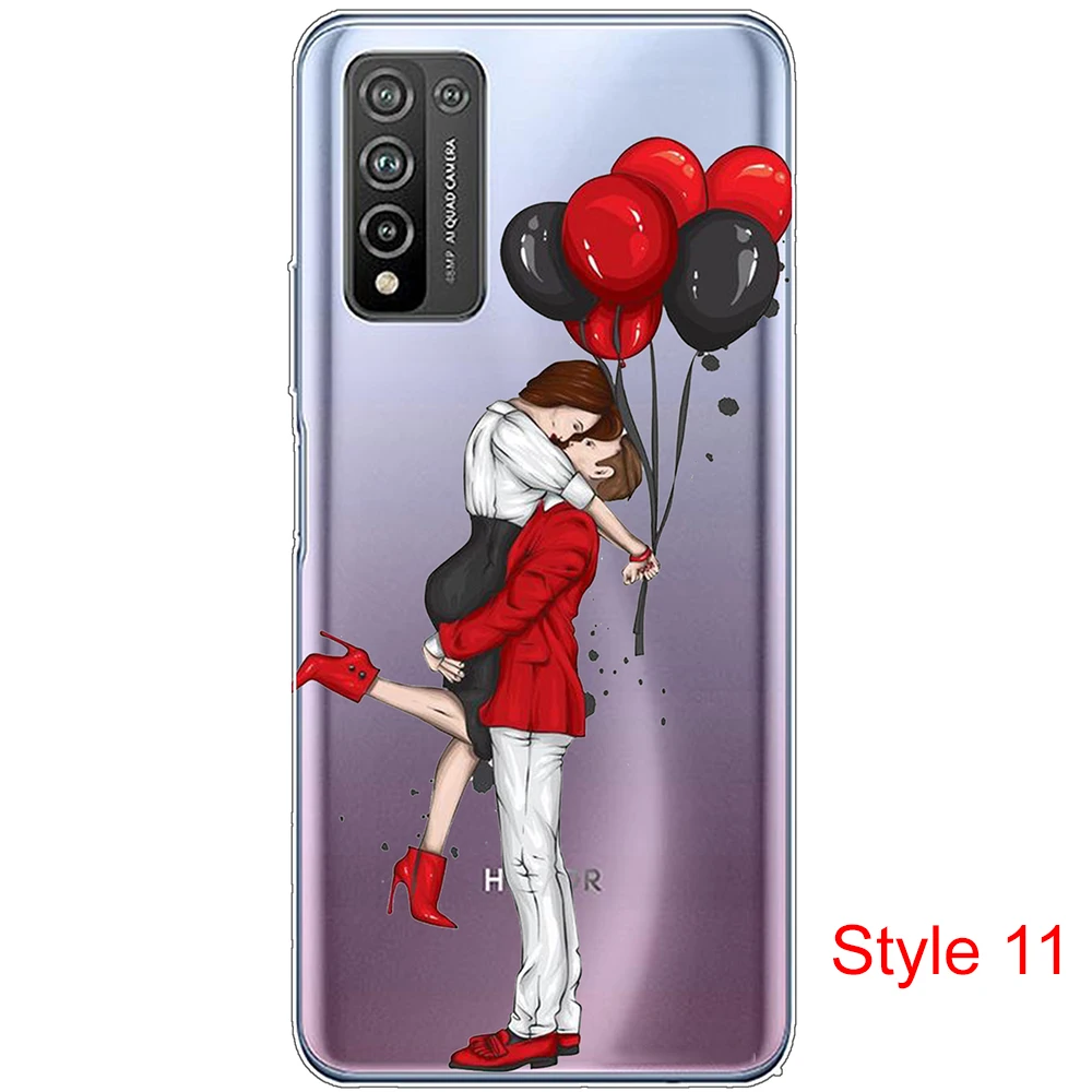 

for Honor 10X Lite Case Silicon Soft Tpu for Honor10XLite Fashion Back Cover 6.67inch Flexible Full Protection Shockproof Bumper