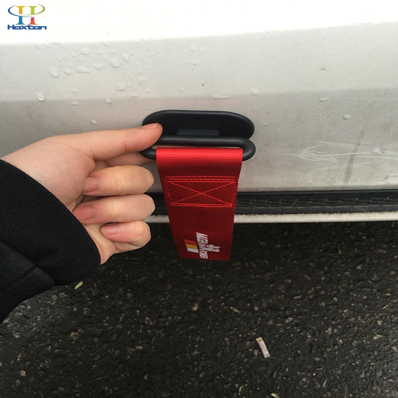 Mugen Универсальный песо ligero coche estilo pegatina carreras remolque Correa gancho нейлон correas para